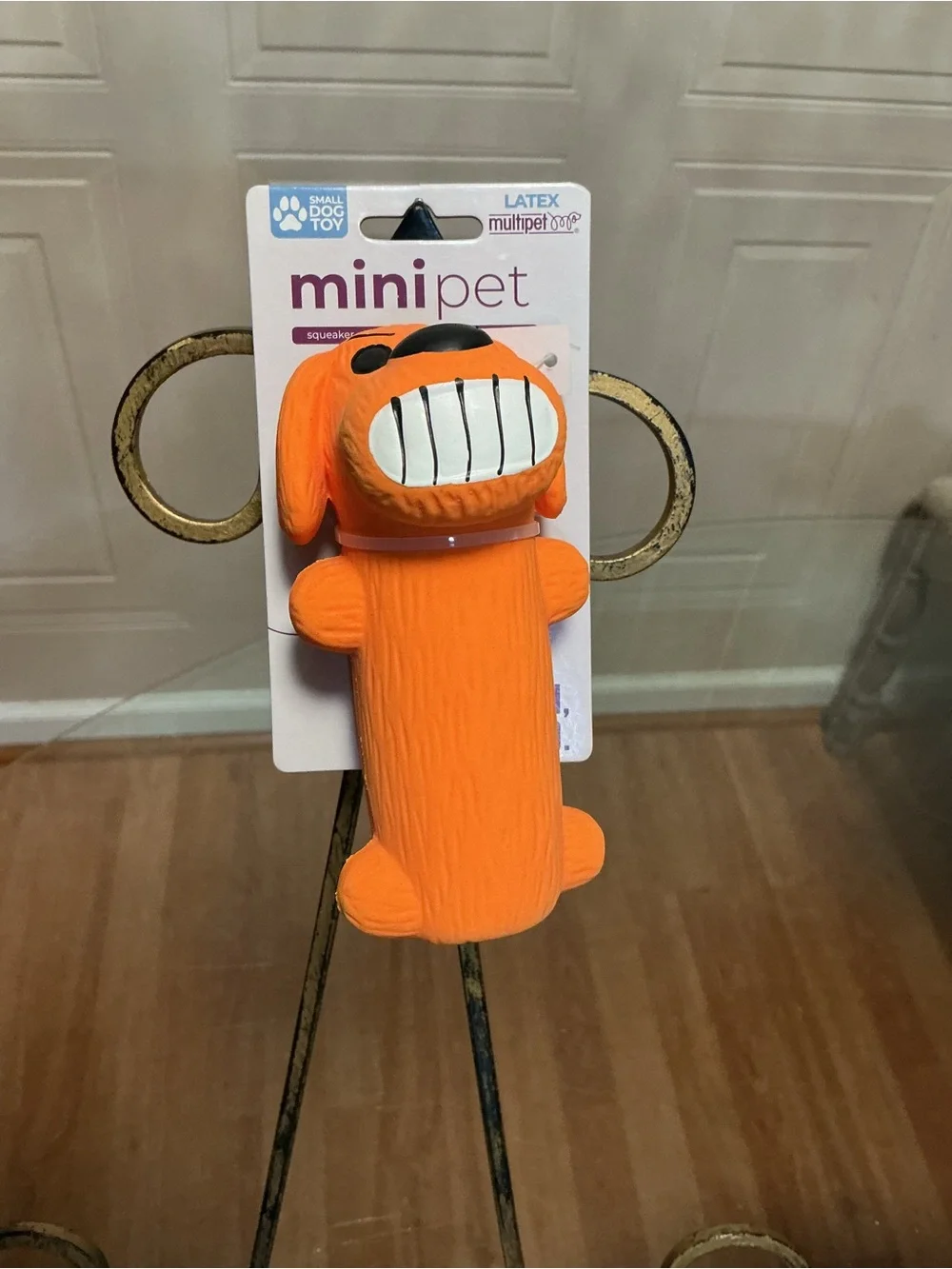 Brand New Multipet Mini Latex Loofa Dog Toy, X-Small X-Small,